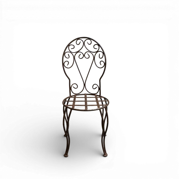 Vintage Iron Bistro Chair