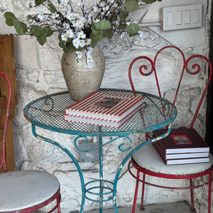 Vintage Outdoor Bistro Table