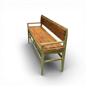 Vintage Mid-Century Pine Bench