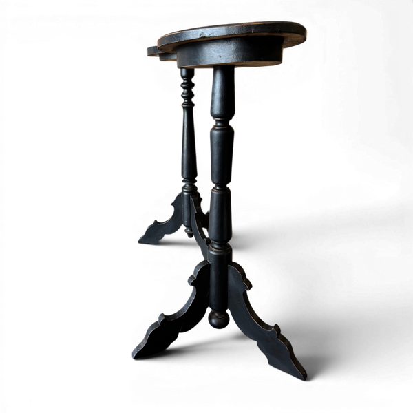 Pair of Vintage 1930s Biedermeyer Pedestal Side Tables