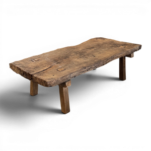 Vintage Butcher Block Coffee Table