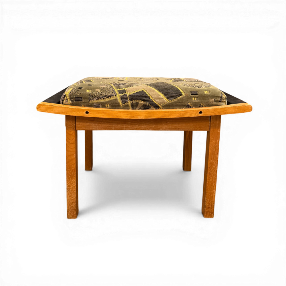 Vintage Upholstered Foot Stool