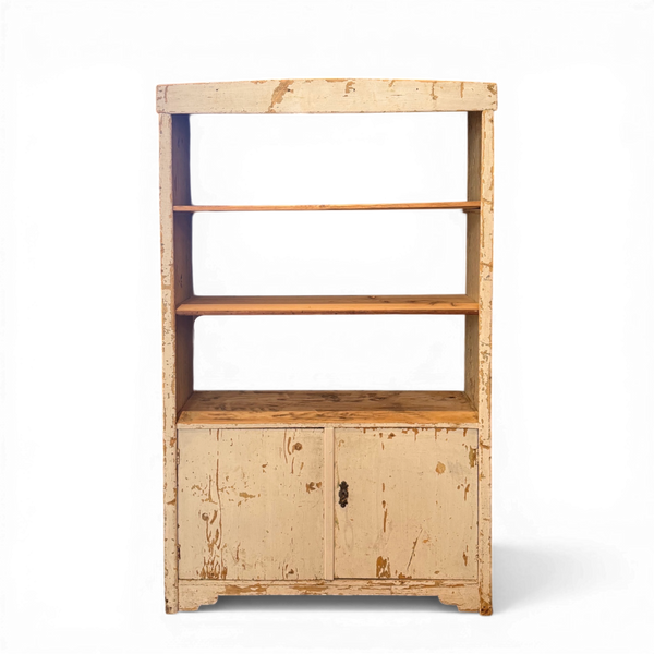 Antique Distressed Display Shelf