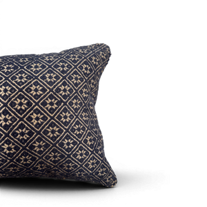 Vintage Fabric Pillow 18.5" x 12"