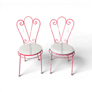 Vintage Metal Bistro Chair