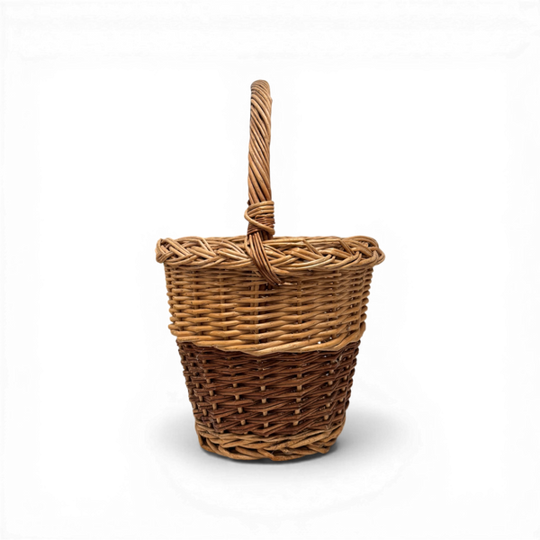 Vintage 20th C. Wicker Basket #3