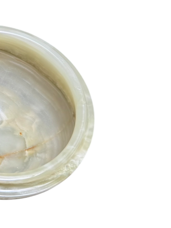 Round Onyx Jewelry Box