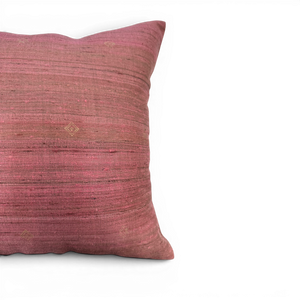 Vintage Fabric Pillow 20" x 16"