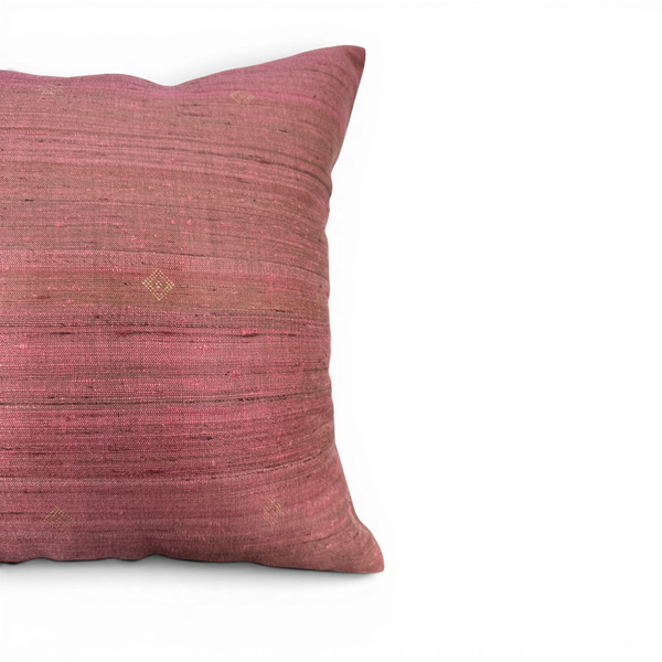 Vintage Fabric Pillow 20" x 16"
