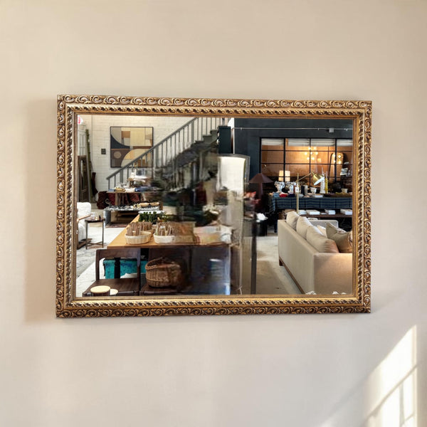 Vintage Gold Carved Mirror