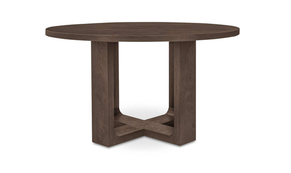 Hayes Dining Table Rustic Brown
