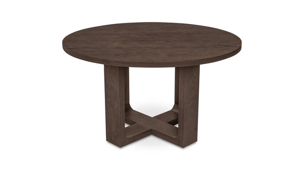 Hayes Dining Table Rustic Brown