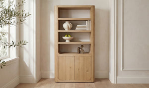 Blake Tall Cabinet Rustic Oak