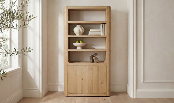 Blake Tall Cabinet Rustic Oak