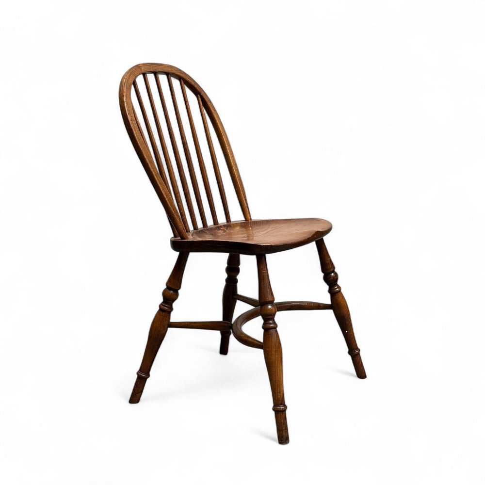 Vintage Windsor Dining Chairs - Set of 6