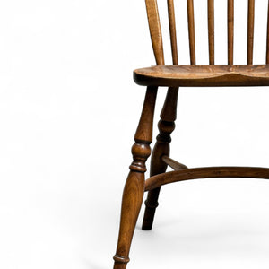 Vintage Windsor Dining Chairs - Set of 6