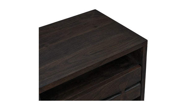 Madagascar Nightstand Dark Brown