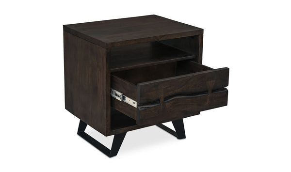 Madagascar Nightstand Dark Brown