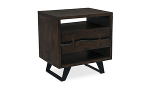 Madagascar Nightstand Dark Brown