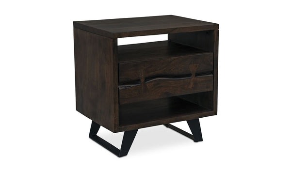 Madagascar Nightstand Dark Brown