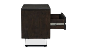 Madagascar Nightstand Dark Brown