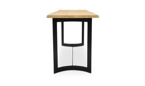 Bent Counter Table Oak