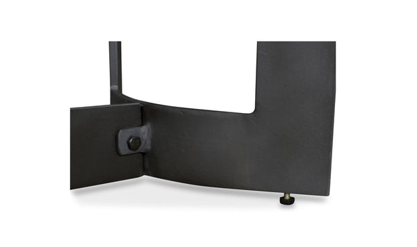 Bent Console Table Brown