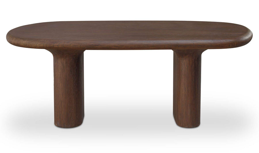 Warby Outdoor Dining Table Brown