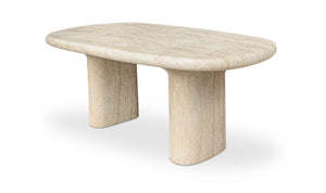 Warby Outdoor Dining Table Beige
