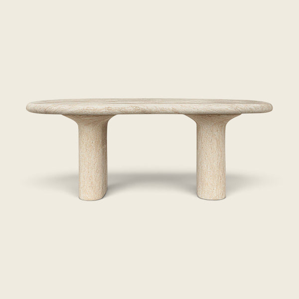 Warby Outdoor Dining Table Beige