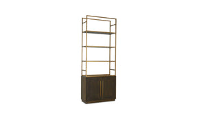 Elliot Bookshelf Brown