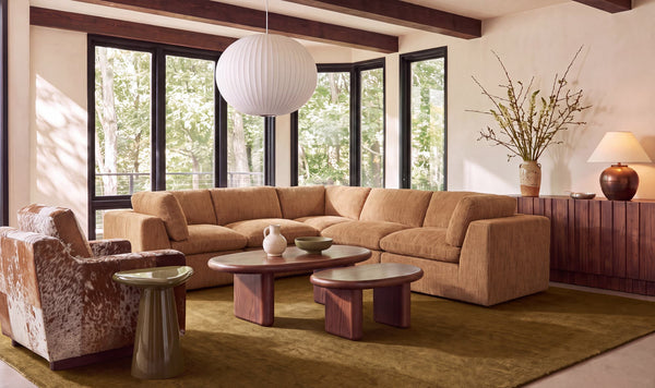 Cates Classic L Modular Sectional Golden Wheat