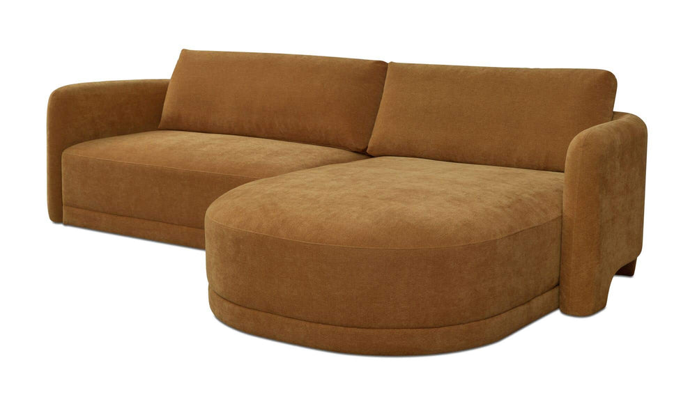 Emmy Sectional Ginger Right