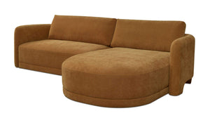 Emmy Sectional Ginger Right