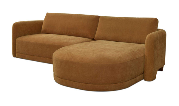 Emmy Sectional Ginger Right