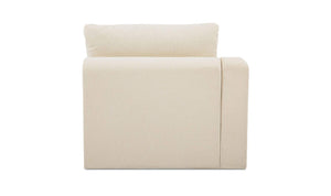 Swift Left Arm Facing Chair Light Beige
