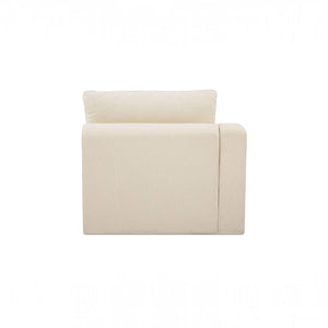 Modular Left-Arm Facing Chair Light Beige