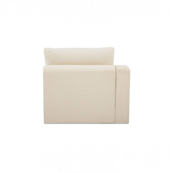 Modular Left-Arm Facing Chair Light Beige