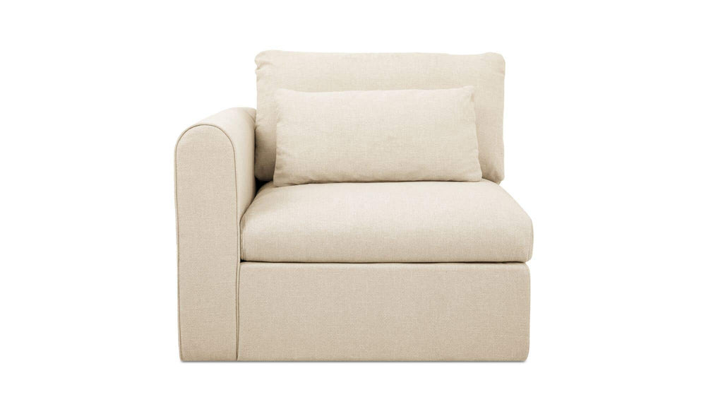 Swift Left Arm Facing Chair Light Beige