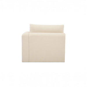 Modular Right-Arm Facing Chair Light Beige