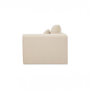 Modular Right-Arm Facing Chair Light Beige