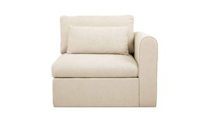 Swift Right Arm Facing Chair Light Beige