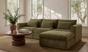 Swift Slipper Chair Dark Green
