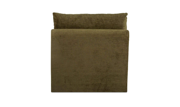 Swift Slipper Chair Dark Green