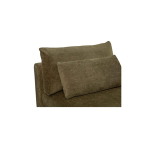 Modular Slipper Chair Dark Green