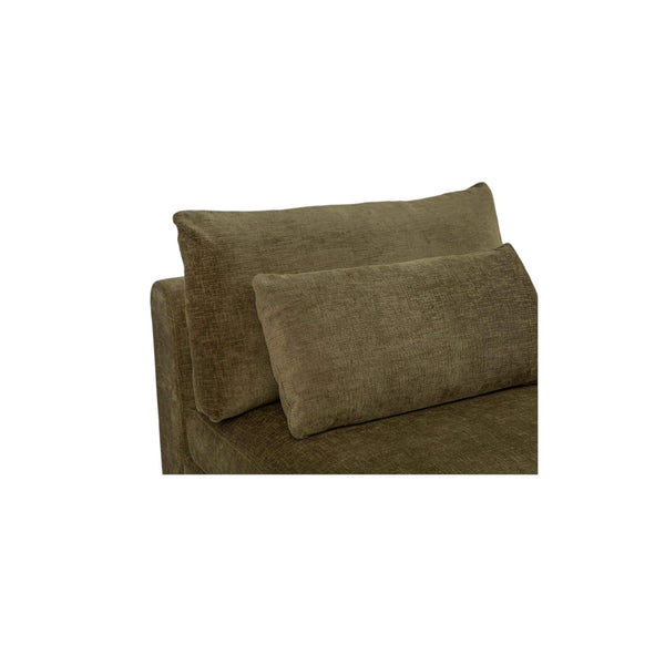 Modular Slipper Chair Dark Green