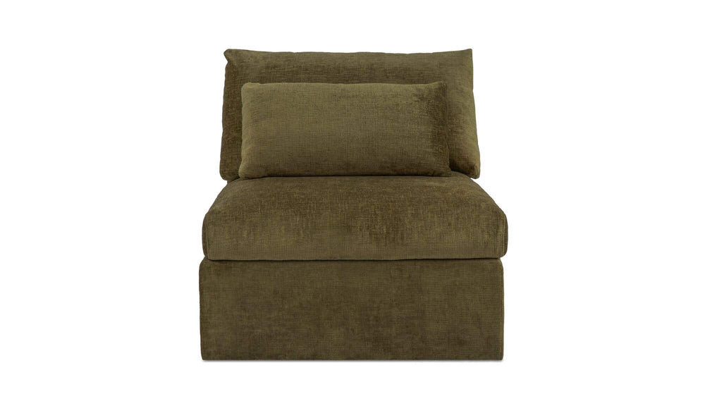Swift Slipper Chair Dark Green