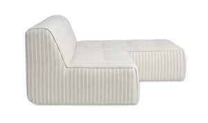 Sunseeker 2 Piece Outdoor Nook Brown Stripe