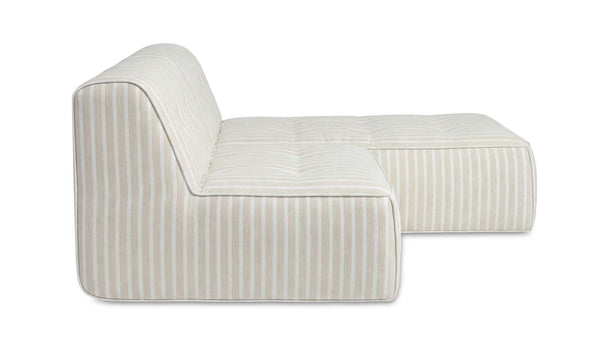 Sunseeker 2 Piece Outdoor Nook Brown Stripe