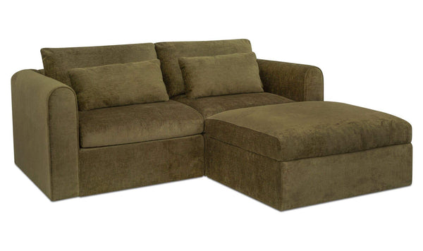 Swift Nook Modular Sectional Dark Green